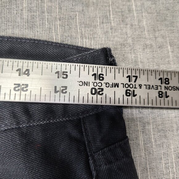 7 For All Mankind Jeans Men's Size 32x32 Dark Gray Wash Standard Straight Fit - Picture 5 of 11